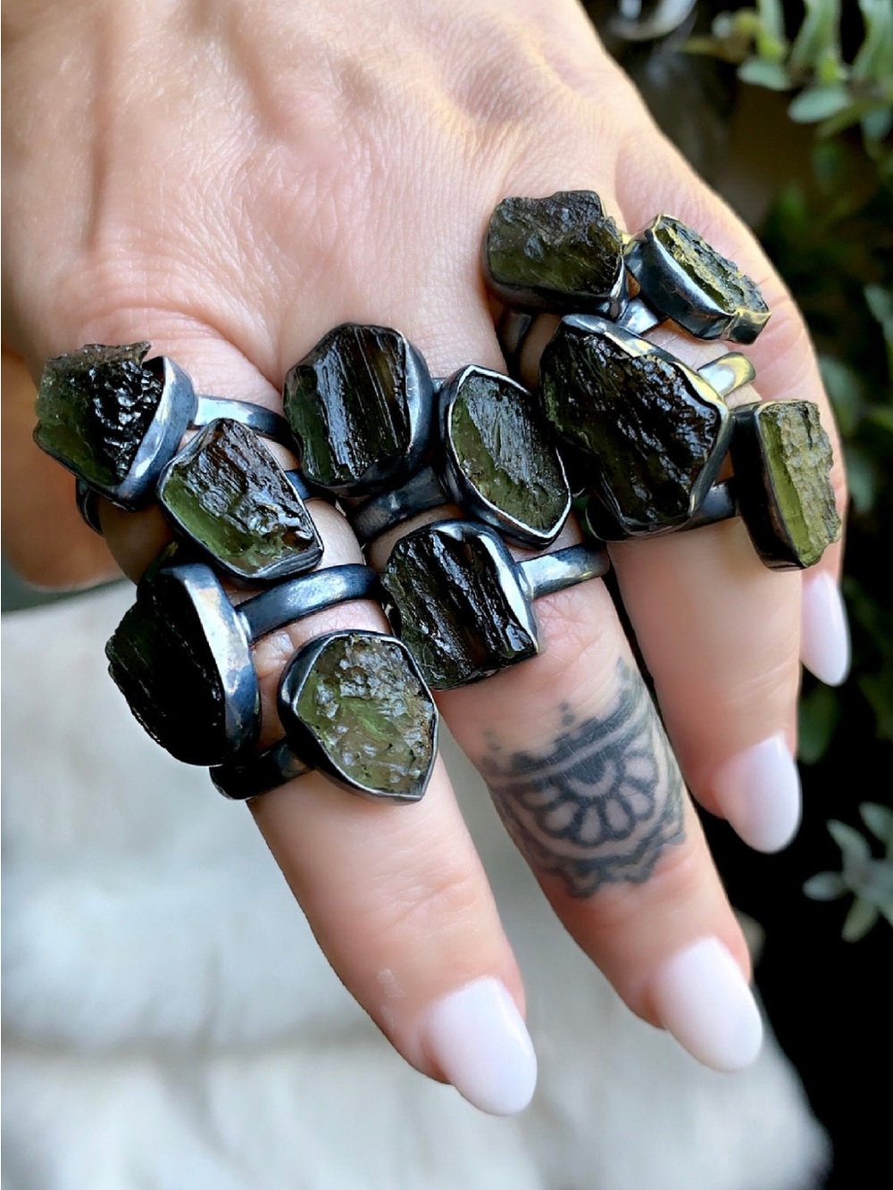 Moldavite Ring - Picture 4 of 4